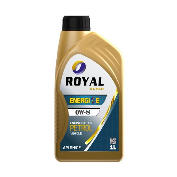 Royal Super Lubricants Engine Oil 0W-8 API SN/CF for Petrol Vehicle 1 Liter