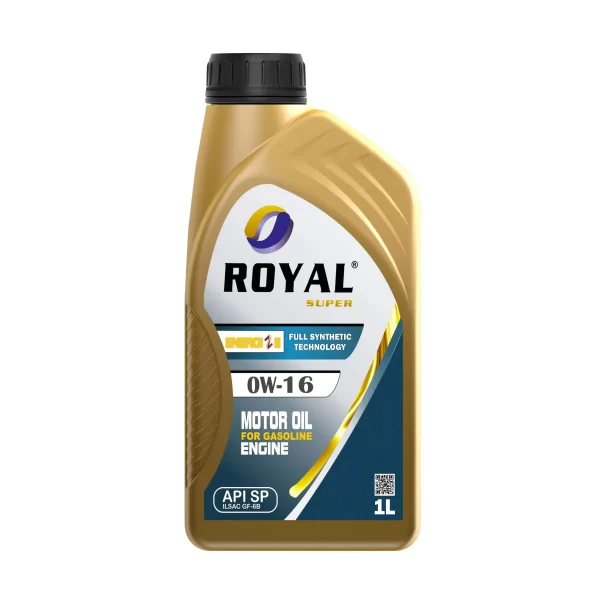 Royal Super Gasoline Engine Oil 0W-16 API SP 1 Liter