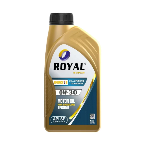 Royal Super Gasoline Engine Oil 0W-30 API SP 1 Liter