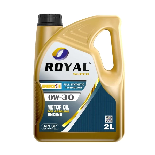 Royal Super Gasoline Engine Oil 0W-30 API SP 2 Liter