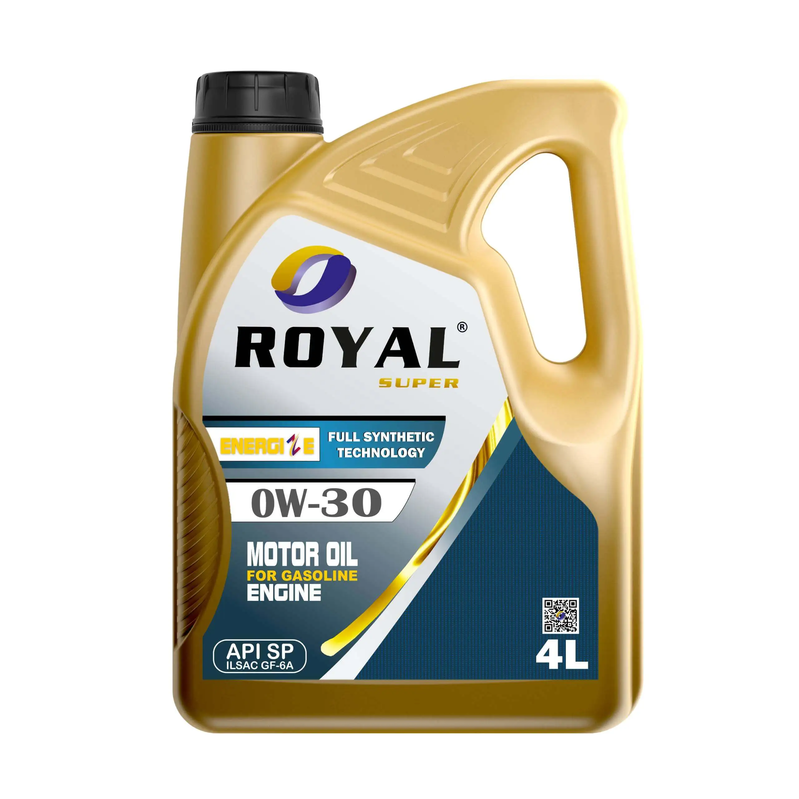 Royal Super Gasoline Engine Oil 0W-30 API SP 4 Liter