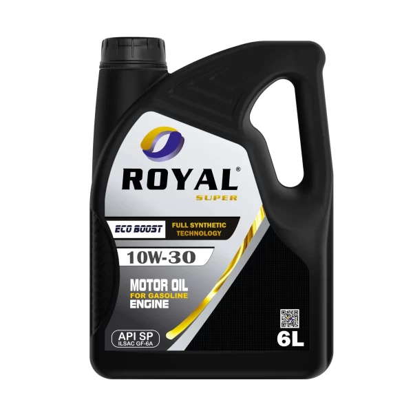 Royal Super Gasoline Engine Oil 10W-30 API SP 6 Liter
