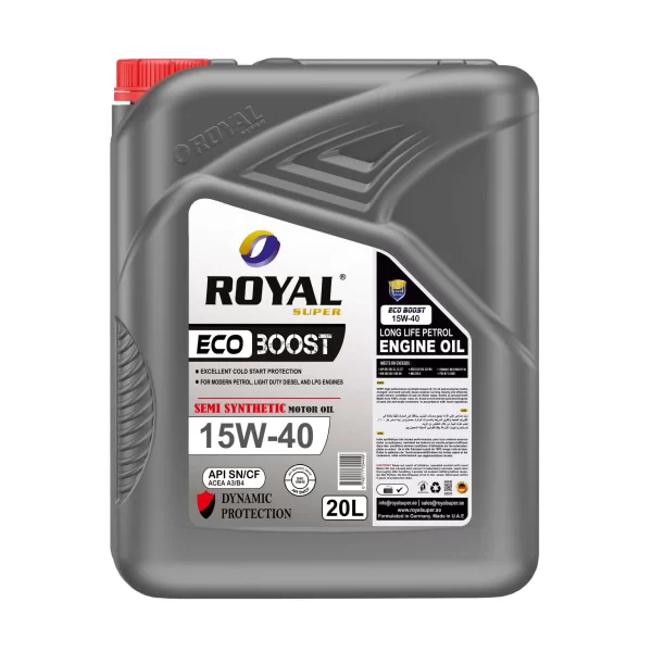 Royal Super Gasoline Engine Oil 15W-40 API SN/CF 20 Liter
