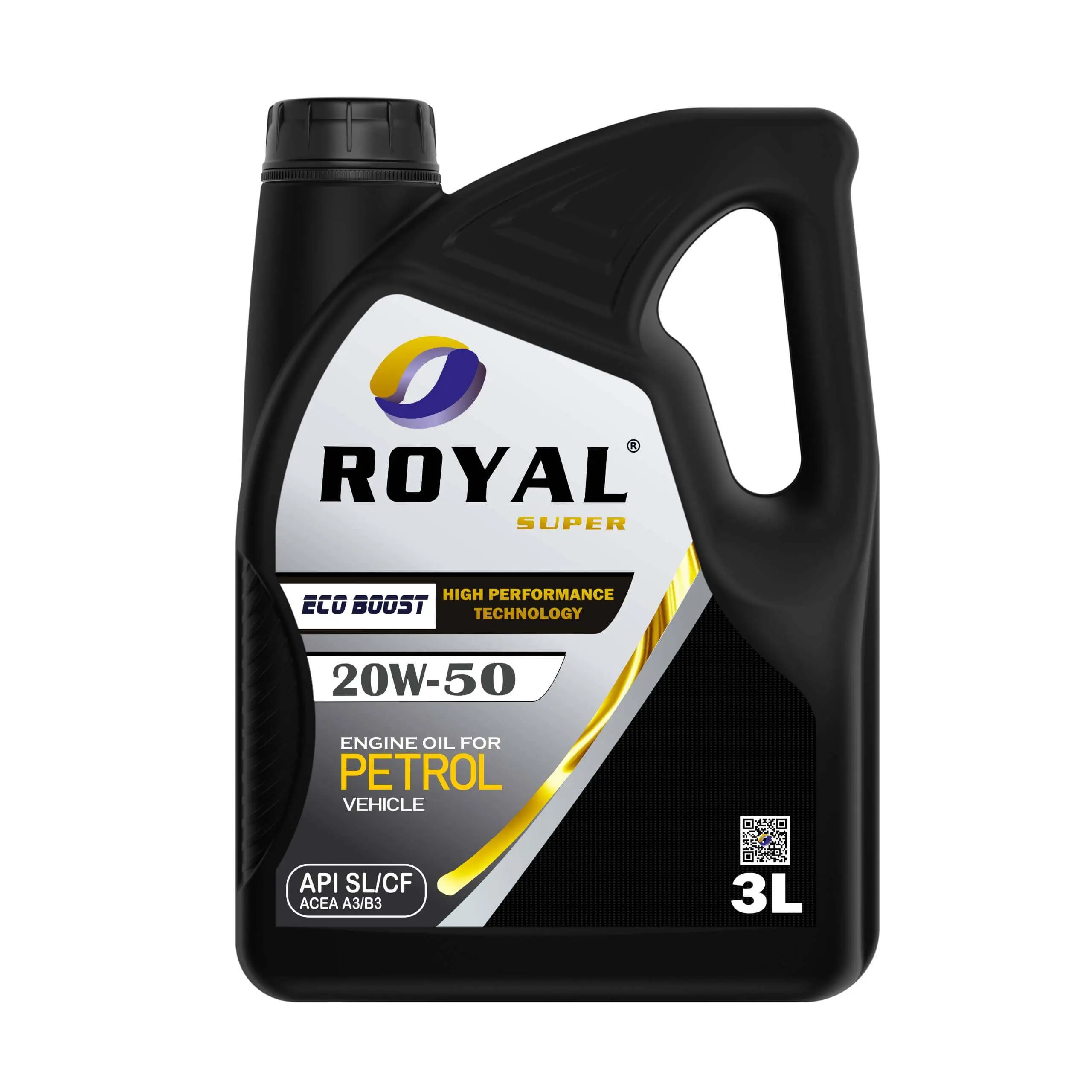 Royal Super Lubricants engine oil 20W-50 API SL/CF for Petrol Vehicle 3 Liter