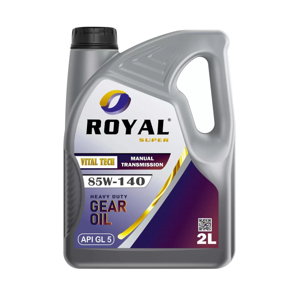 Royal Super Lubricants Gear Oil 85W-140 API GL 5 - 2 Liter - Royal ...