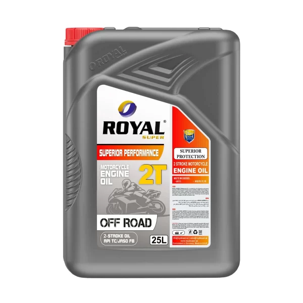 Royal Super 2-stroke Motorbike Oil API TC / JASO FB (2T) 25 Liter