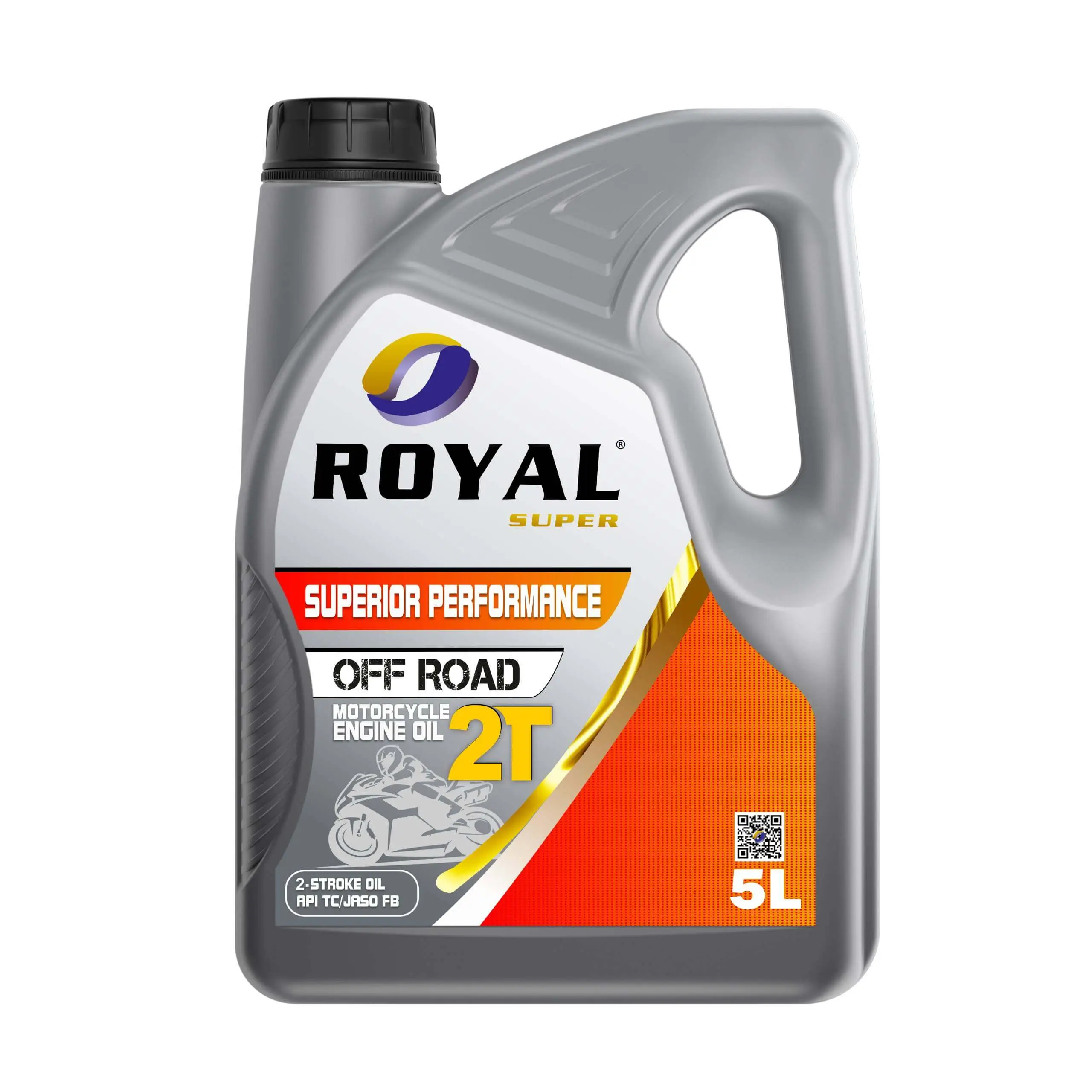 Royal Super 2-stroke Motorbike Oil API TC / JASO FB (2T) 5 Liter