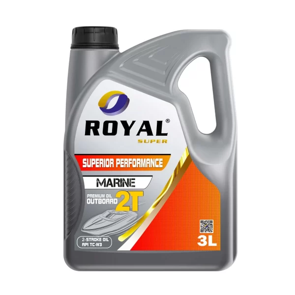 Royal Super 2-stroke Marine Oil 2T API TC-W3 3 Liter