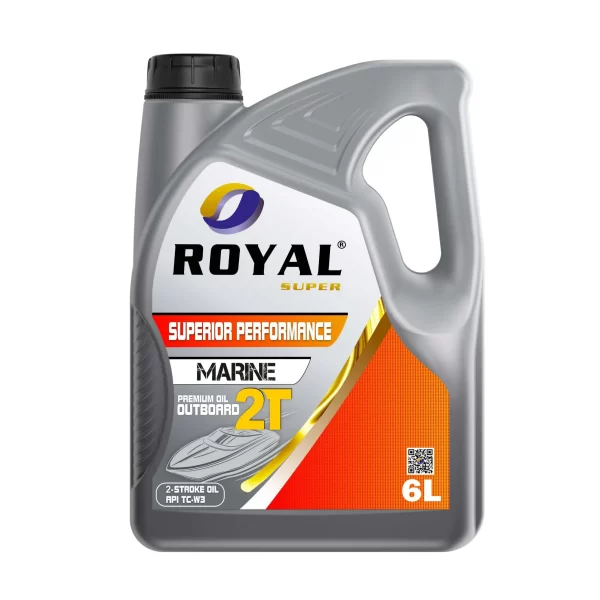 Royal Super 2-stroke Marine Oil 2T API TC-W3 6 Liter