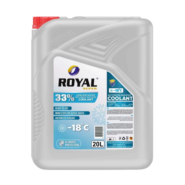 Royal Super Antifreeze Coolant 33% - 20L