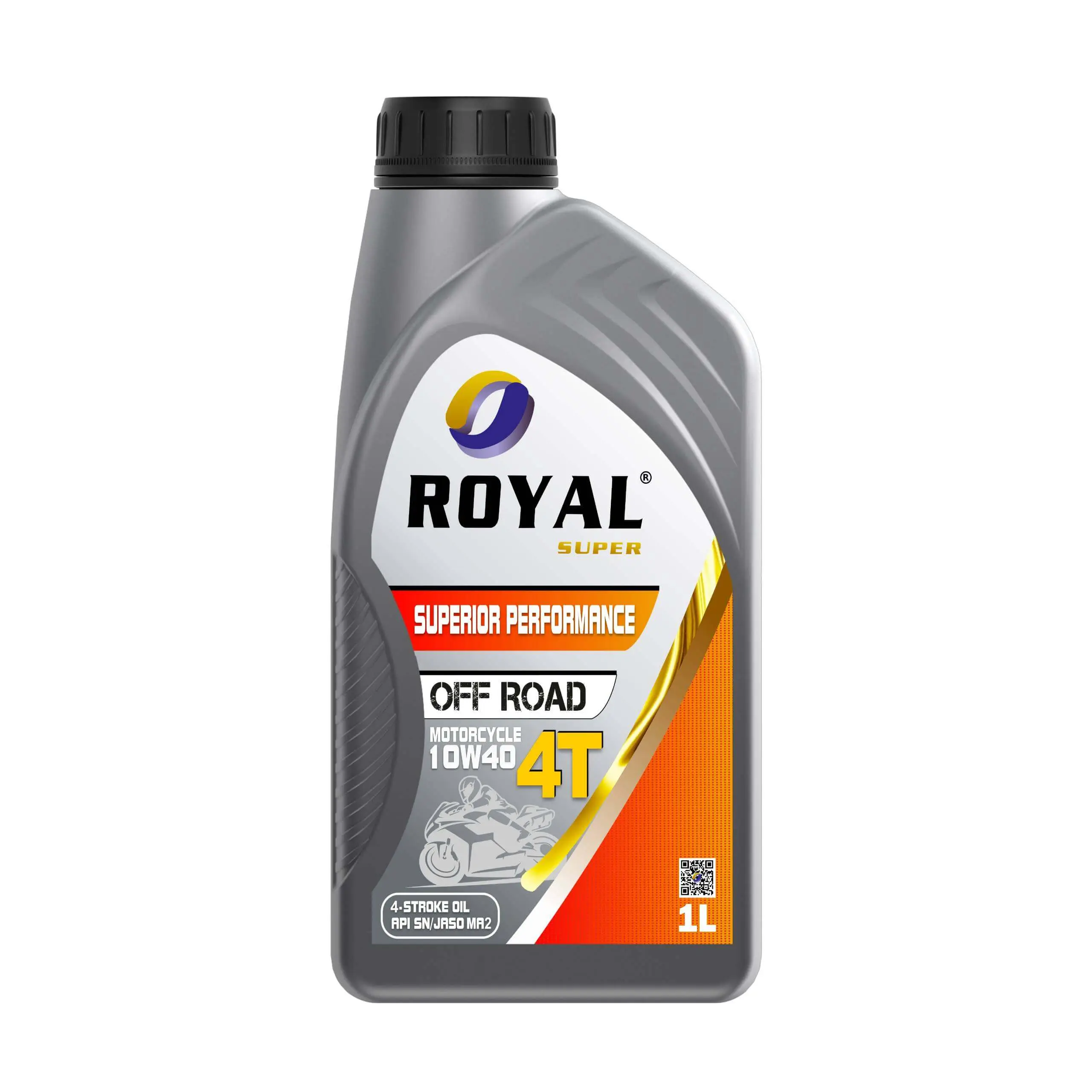 Royal Super 4-stroke Motorbike Oil 4T 10W-40 API SN / JASO MA2 (4T) 1 Liter