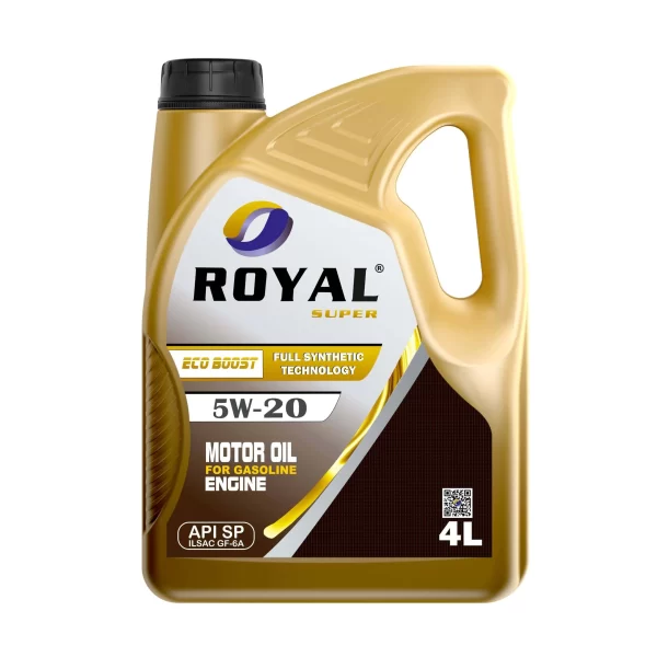 Royal Super Gasoline Engine Oil 5W-20 API SP 4 Liter