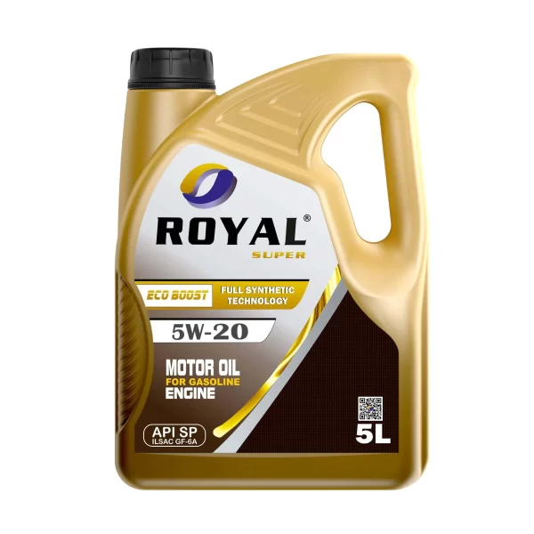 Royal Super Gasoline Engine Oil 5W-20 API SP 5 Liter