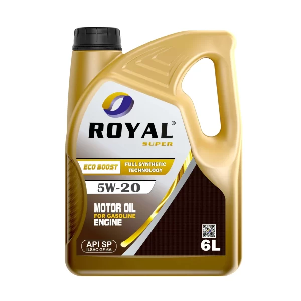 Royal Super Gasoline Engine Oil 5W-20 API SP 6 Liter
