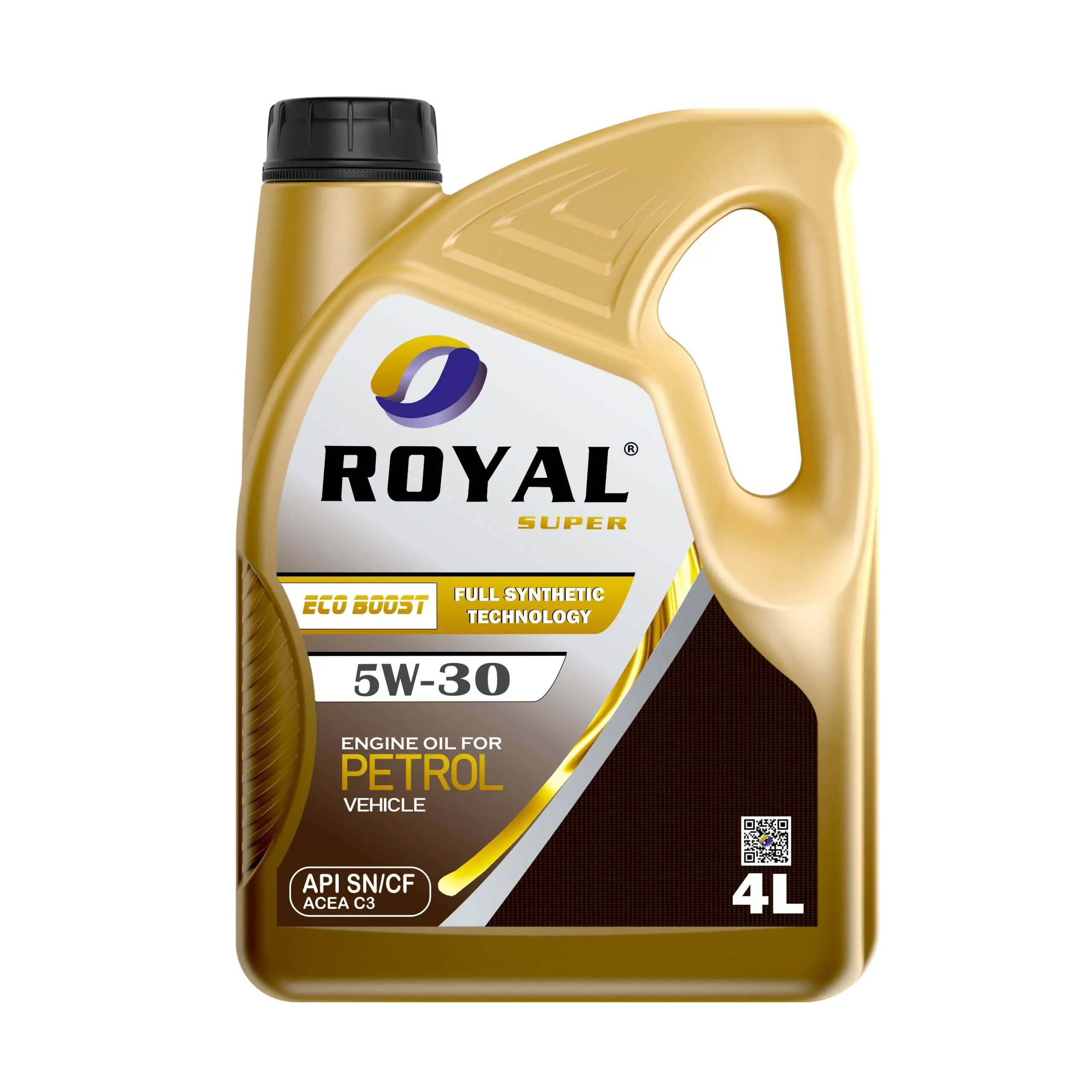 Royal Super Lubricants Engine Oil 5W-30 API SN/CF for Petrol Vehicle 4 Liter