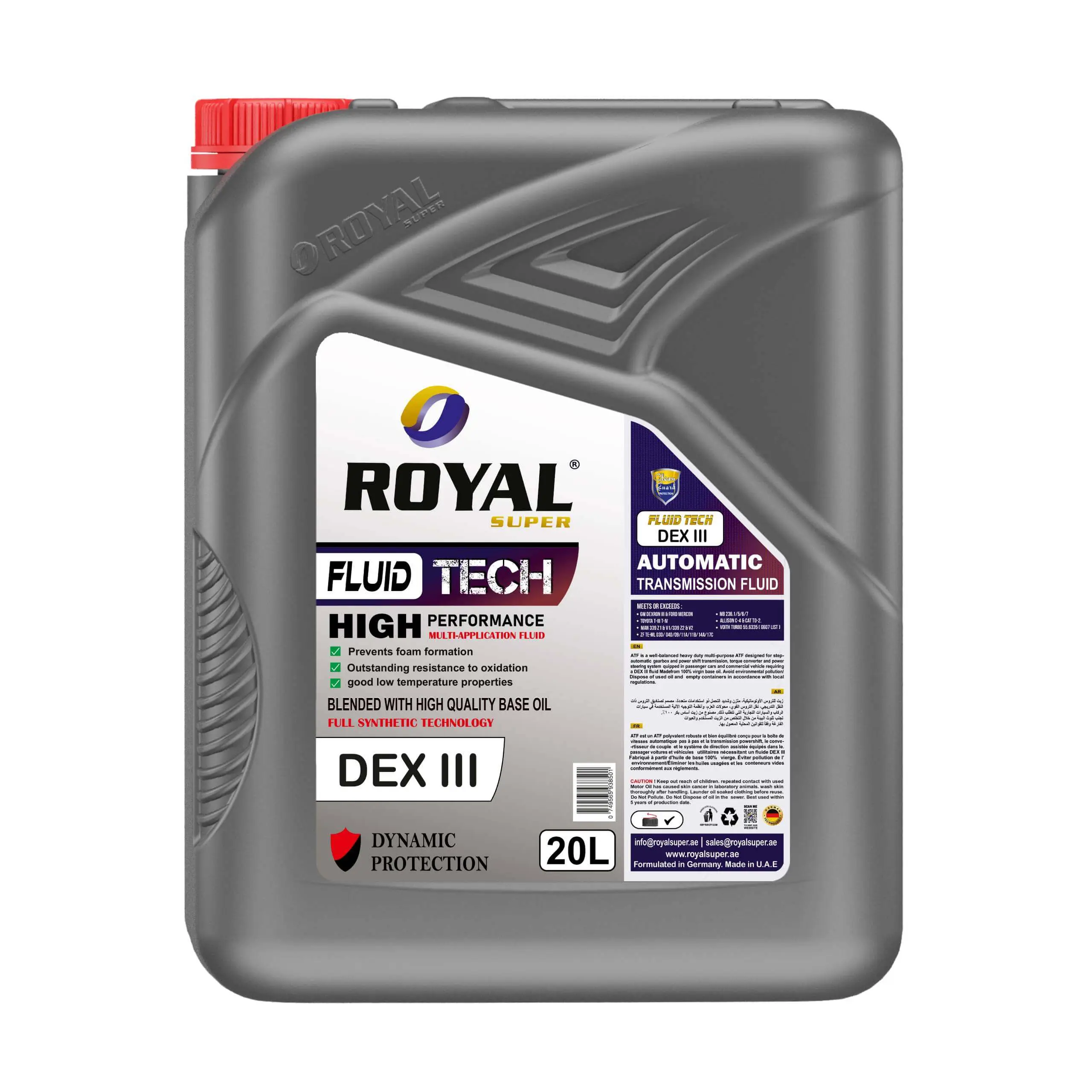 Royal Super Automatic Transmission Fluid DEX III 20 Liter