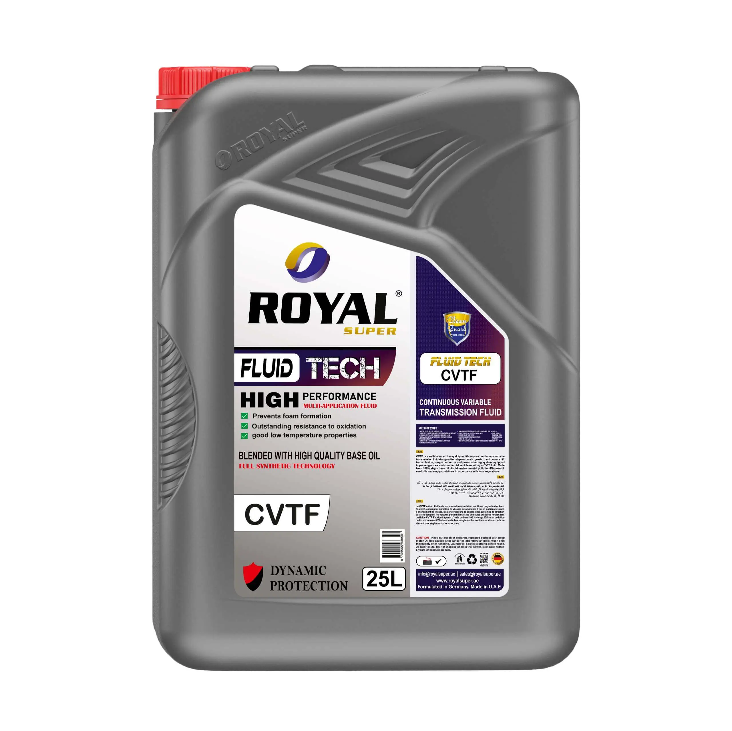 Royal Super Continuous Variable Transmission Fluid CVTF 25 Liter