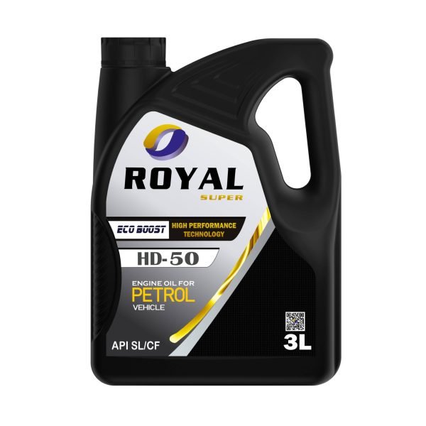 Royal Super Lubricants engine oil HD 50 API SL/CF for Petrol Vehicle 3 Liter