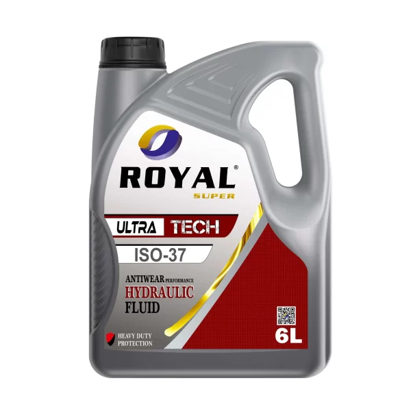 Royal Super Lubricant Hydraulic Oil HYD AW ISO 37 – 6 Liter