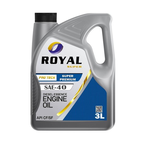 Royal Super Lubricants engine oil SAE 40 API CF/SF for Diesel Essence Vehicle 3 Liter
